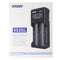 Xtar VC2SL quick charger for Li-ion 3.6V to 3.7V and NiMH 1.2V battery, without power supply