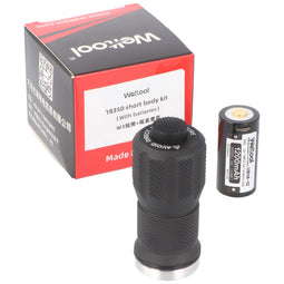 Weltool 18350 short rod set consisting of shortening for W3, W3PRO to the short 18350 battery