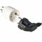 Switzerland adapter white from Schuko coupling to Swiss plug 230 volts with earth conductor and 10A