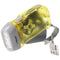 Velamp GRAM: 3 LED dynamo flashlight. blue and yellow.