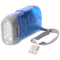 Velamp GRAM: 3 LED dynamo flashlight. blue and yellow.