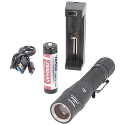 Weltool W1 LEP laser, LEP beam and scattered light without additional filter, including 18650 Li-Ion