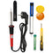 20-piece tool set in a practical storage bag, tool bag including soldering set