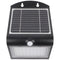 Velamp COLOMBA: solar wall light 54 + 2 LED. 500 lumens. With motion detector
