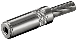 Goobay jack coupling - 3.5 mm - stereo - 3.5 mm jack socket (3-pin, stereo)