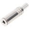 Goobay jack coupling - 3.5 mm - stereo - 3.5 mm jack socket (3-pin, stereo)