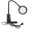Velamp SWAN2: 7W LED desk lamp with touch switch and pen holder. Black