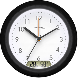 Technoline WT 767 - analog radio alarm clock with digital temperature and humidity display