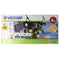 Velamp CASSIOPEA: IP44 solar powered light chain, 10 meters, 10 transparent bulbs, black cable