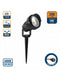 Velamp PRINCE: 6W LED spotlight for IP64 outdoor with cable and stake