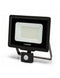 Velamp PADLIGHT5, SMD 50W IP44 LED spotlight, black 6500K. With IR