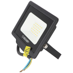 Velamp PADLIGHT5, SMD LED spotlight, 20W IP65, black 4000K