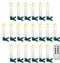 Goobay 20 wireless LED Christmas tree candles - with clips and IR remote control for controlling the