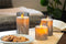 Goobay set of 3 LED real wax candles in glass - wonderful and safe lighting solution for many areas