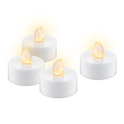 Goobay set of 4 LED tea lights with timer - wonderful and safe lighting solution for many areas such