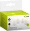 Goobay set of 4 LED tea lights with timer - wonderful and safe lighting solution for many areas such