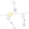 Goobay 10 LED silver wire fairy lights