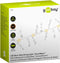 Goobay 10 LED silver wire fairy lights