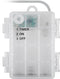 Goobay set of 3 light trees with 75 LEDs - with timer function, warm white (3000 K), battery-operate