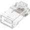 Goobay RJ45 connector, CAT 6A UTP unshielded - for round cables, with threading aid