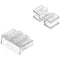 Goobay RJ45 connector, CAT 6A UTP unshielded - for round cables, with threading aid