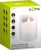 Goobay LED real wax candle white, 7.5x10 cm - beautiful and safe lighting solution