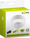 Goobay infrared motion detector - for surface mounting on the ceiling; 360 ° detection, 6 m range, f