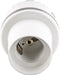 Goobay lamp holder E27 with sound & light sensor - ideal for storage rooms, attics, basements, garag