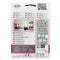 Photoelectronic smoke detector with loud 85 dB (A) warning sound including battery