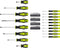 Goobay 58-piece screwdriver case - for all common screwdriving and assembly work
