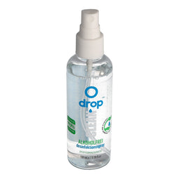 Drop Clean, the alcohol-free disinfectant, hand disinfectant spray with the smell of peppermint