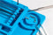 Silicone soldering mat as a flexible work surface for safe soldering, repairs and handicrafts, non-s