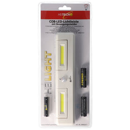 COB LED light bar with motion sensor, ideal for lighting in closets, stairwells, kitchenettes, adjus