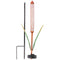 LED solar light in reed design, with twilight sensor, 20 x warm white LEDs