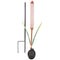 LED solar light in reed design, with twilight sensor, 20 x warm white LEDs