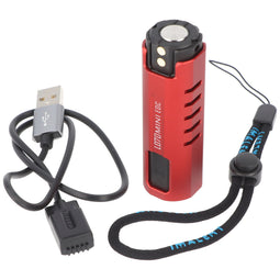 Imalent LD70 Mini EDC LED flashlight red with 4000 lumens, light range max. 203 meters