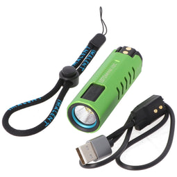 Imalent LD70 Mini EDC LED flashlight light green with 4000 lumens, light range max. 203 meters