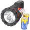 LED hand light FARO RUBBER with up to 35 lumens, 0.5W made of natural rubber, including 2 Mono D bat