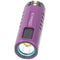 Imalent LD70 Mini EDC LED flashlight purple with 4000 lumens, light range max. 203 meters