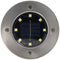 Set of 2 LED solar floor spotlights, stainless steel, waterproof IP44, including NiMH AA 2.3V 400mAh