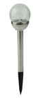 LED solar path light Cracked Ball, solar garden light with color change function, including 5x 1.2V