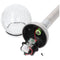 LED solar path light Cracked Ball, solar garden light with color change function, including 5x 1.2V