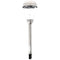 Set of 4 LED solar path lights with up to 3 lumens, stainless steel, with standard NiMH battery, GL0