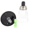 Set of 4 LED solar path lights with up to 3 lumens, stainless steel, with standard NiMH battery, GL0