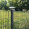 Fence post light DuraCell Solar LED light for fence posts, garden post caps, fence post GL067SSDU wi
