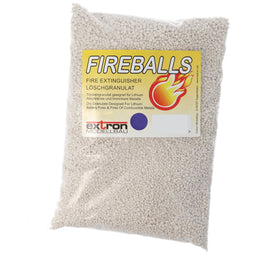 Fireballs Fire extinguishing granulate for lithium batteries, fire protection, extinguishing agent 5