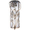 LED solar metal decoration table lamp with 5 warm white LEDs, including replaceable battery