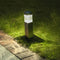 Set of 8 LED solar path lights with up to 5 lumens, stainless steel, with standard NiMH rechargeable