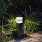 Set of 8 LED solar path lights with up to 5 lumens, stainless steel, with standard NiMH rechargeable