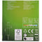 Set of 8 LED solar path lights with up to 5 lumens, stainless steel, with standard NiMH rechargeable